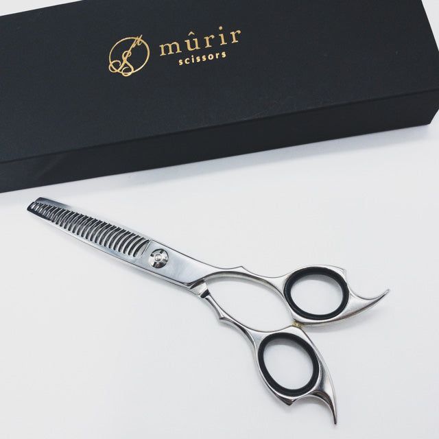 murirミュリール メガネ シザー セニング 美容ハサミ すきばさみ 美容師 理容師 約10 右利き 6インチ sc1199