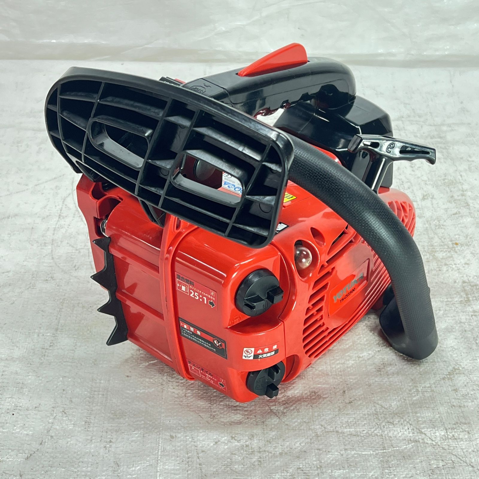  エンジン式 チェーンソー YOTUKA 12インチ 30 cm 25 cc 1 2馬力 オレゴン製 ガイドバー ソーチェーン 軽量 倒木 枝落とし 玉切り YS CS 2500 591 チェーンソー 切断工具 切断機