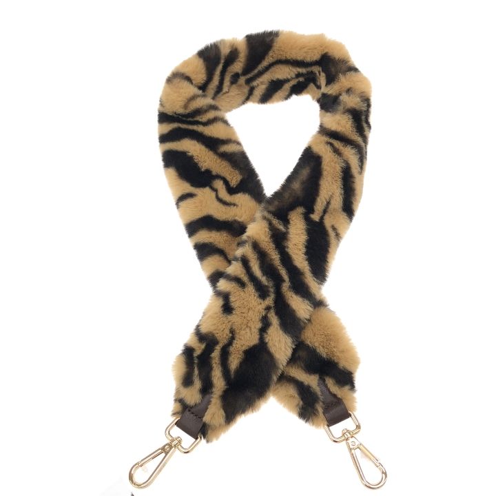 GOOD GRIEF! グッドグリーフ ④ 24090560200110 FAUX FUR STRAP レディース ブラウン ー