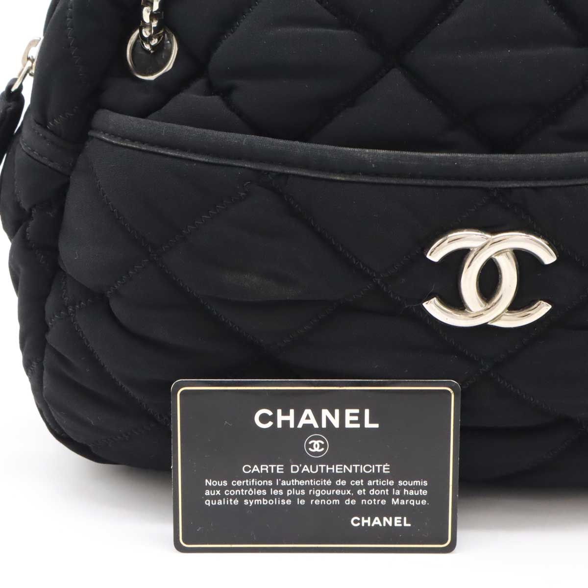 CHANEL シャネル バブルキルト チェーンショルダー ショルダーバッグ