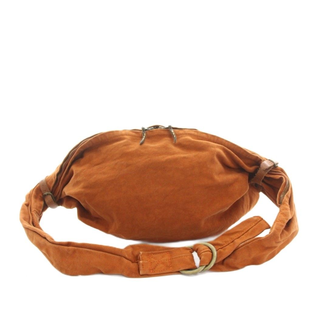 キャピタル kapital スナフキンバッグ ボディバッグ キャンバス オレンジ YT