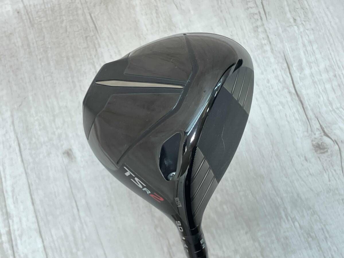 TITLEIST TSR2 ドライバー タイトリスト FLEX 不明 ロフト角 9.0° 男性右利き用 ヘッドカバー付き ゴルフクラブ