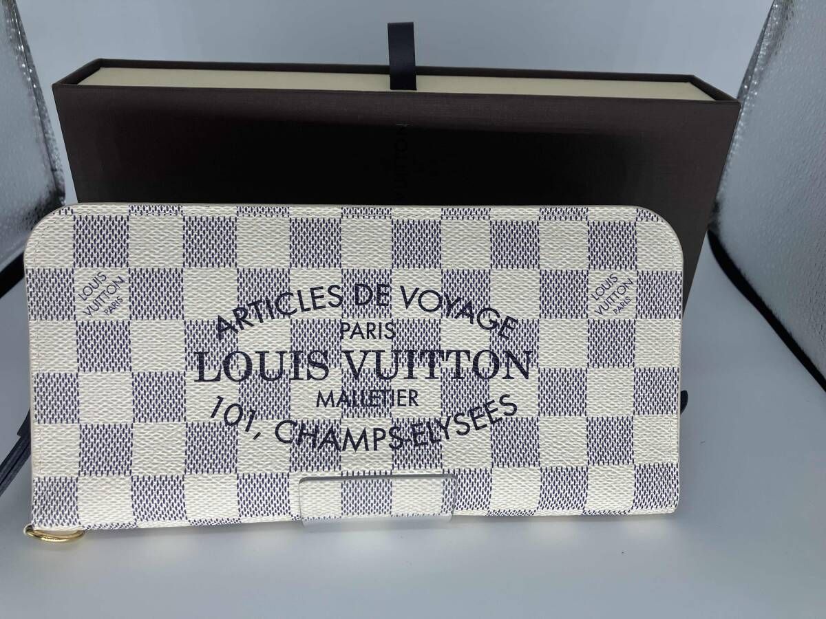 LOUIS VUITTON N63115 CA0194 ポルトフォイユ アンソリット イニシャル刻印あり 財布