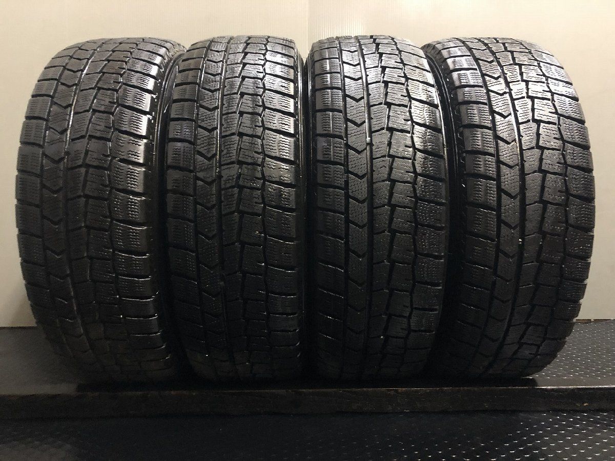 DUNLOP WINTER MAXX WM 02 185 60 R 15 15インチ スタッドレス 4本 22年製 バリ溝 ヤリス ヴィッツ フィット audi A 1 インサイト等 KTF 403