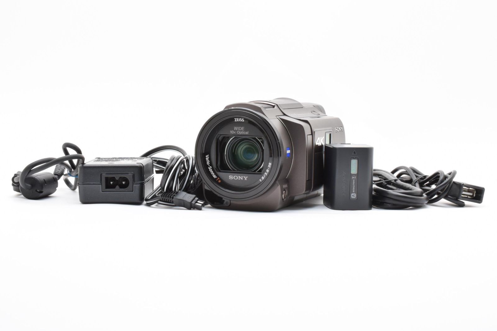 上品 Sony ビデオカメラ FDR-AXP35 ブロンズブラウン