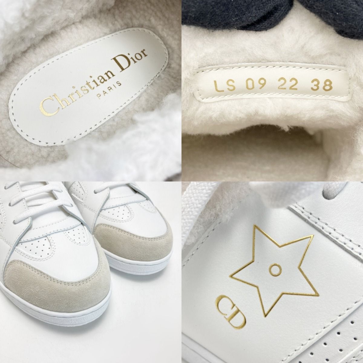 Christian Dior クリスチャンディオール Dior Star スニーカー 38(25cm  