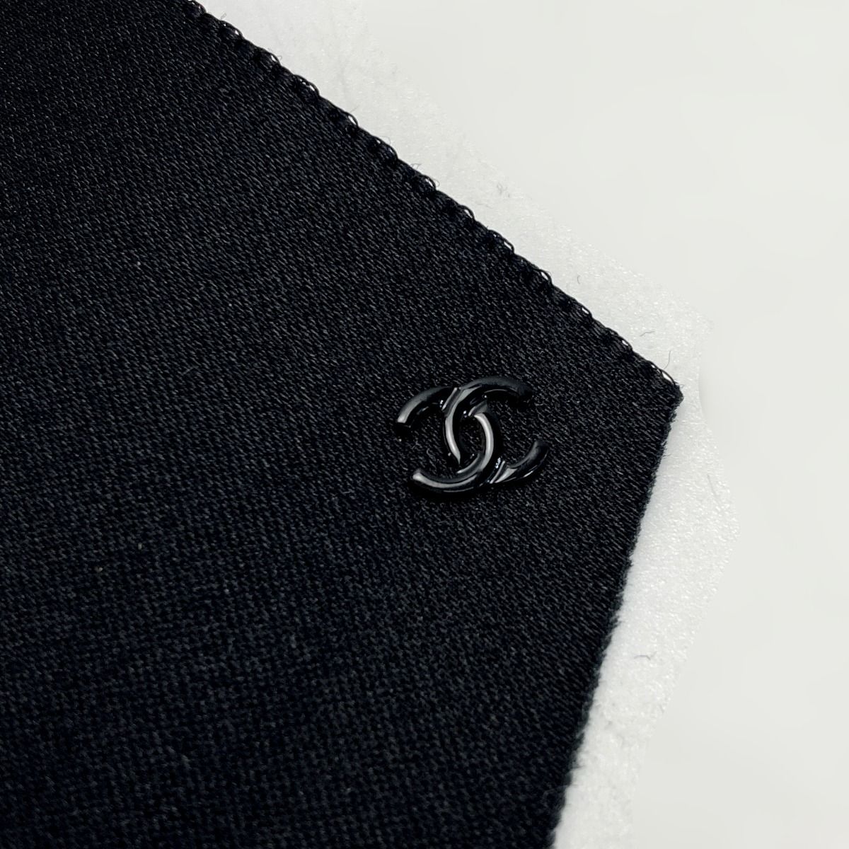 CHANEL シャネル ココマーク リボン バレッタ 22A ブラック ヘア DECORATOM_COM_BR