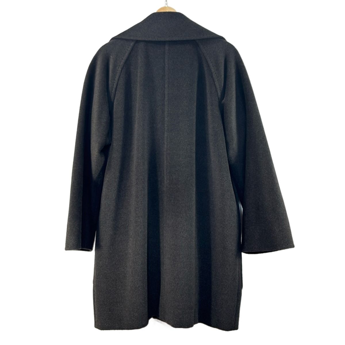 Max Mara マックスマーラ コート サイズ40 Ｊ レディース - ダークグレー 長袖 カシミヤ混 冬