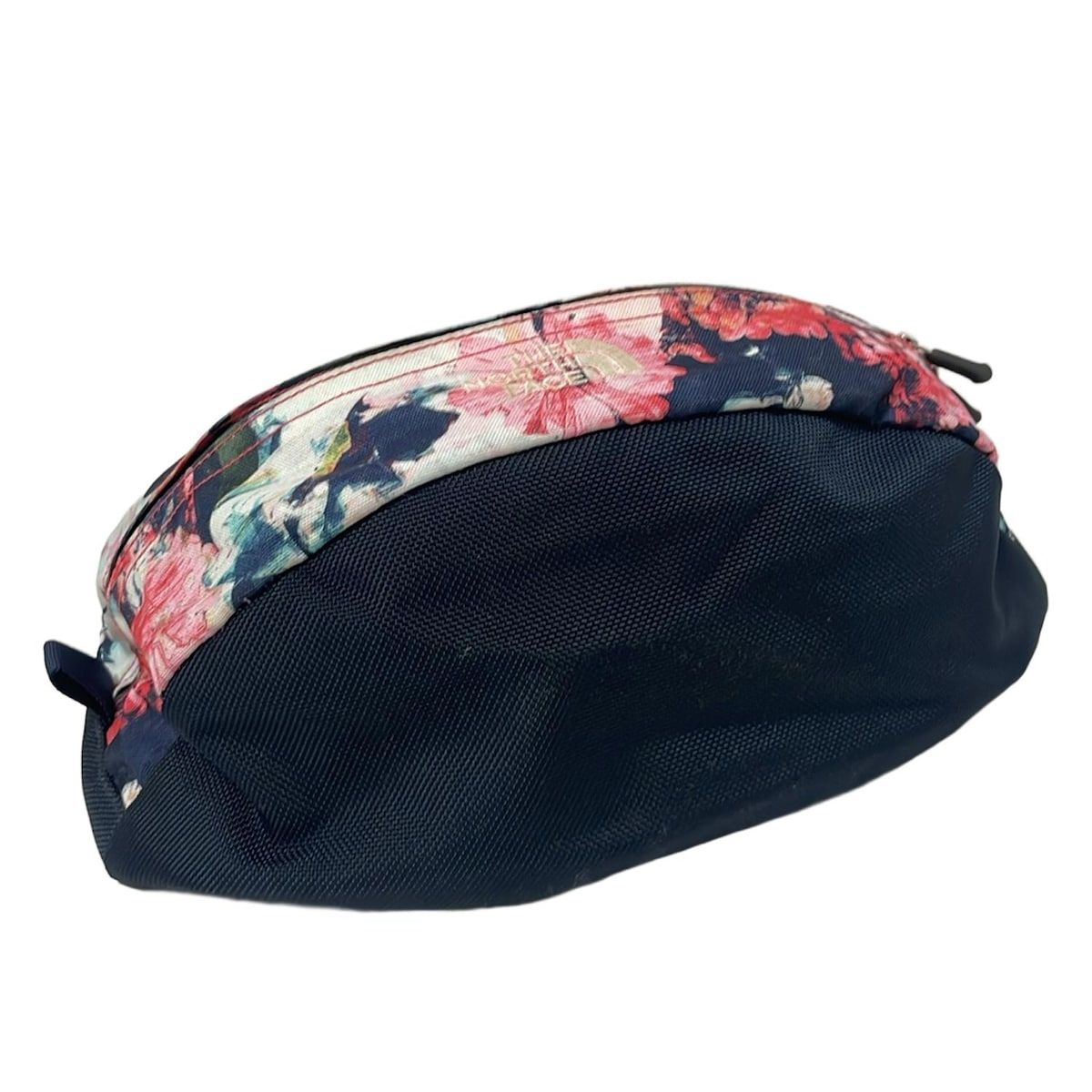 THE NORTH FACE ノースフェイス ウエストポーチ - NM71801 ダークネイビー×ピンク×マルチ 花柄 DECORATOM_COM_BR