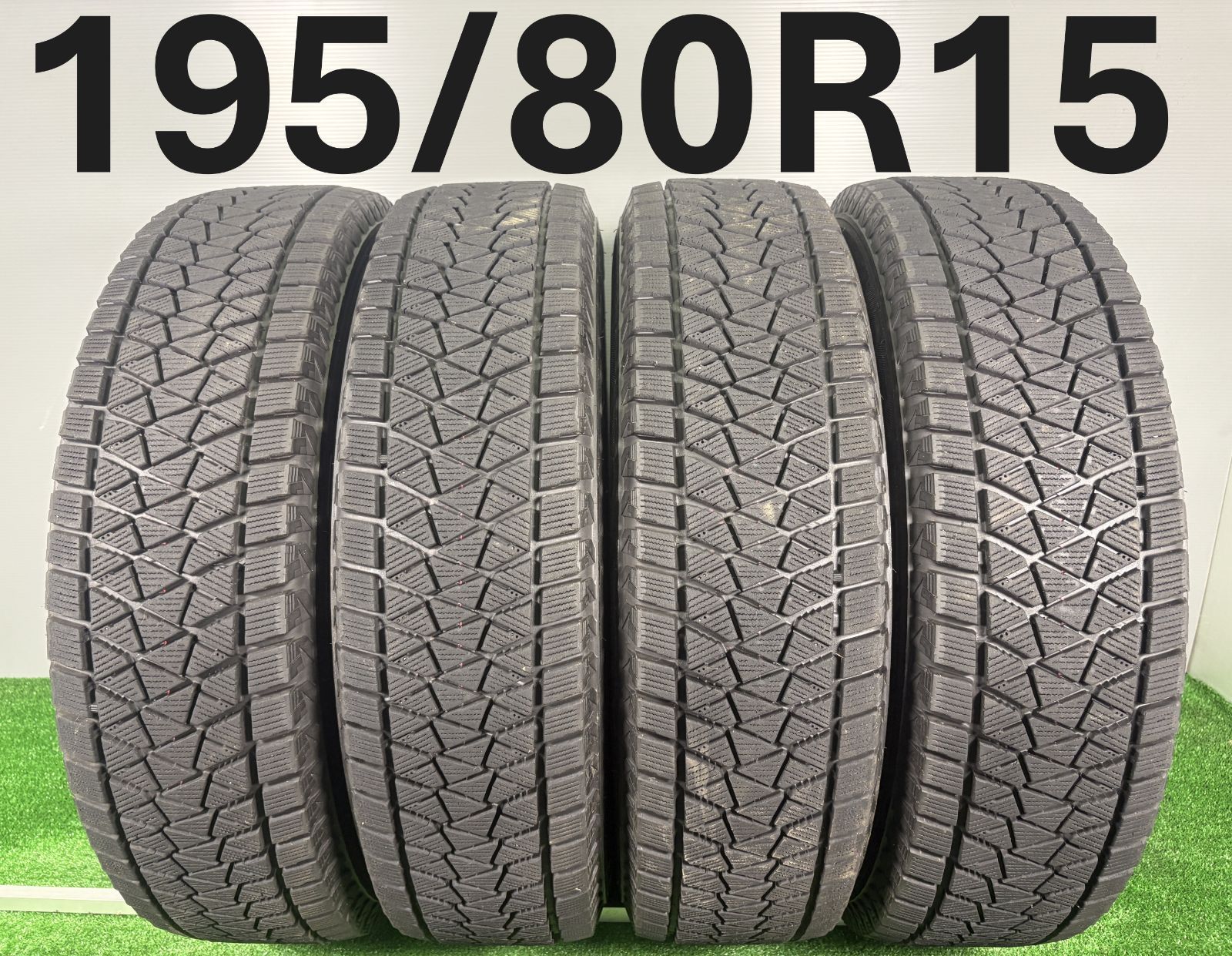 195 80 R 15 ブリヂストン DM V 2 2020年製 4本 冬 タイヤ スタッドレス TA 725
