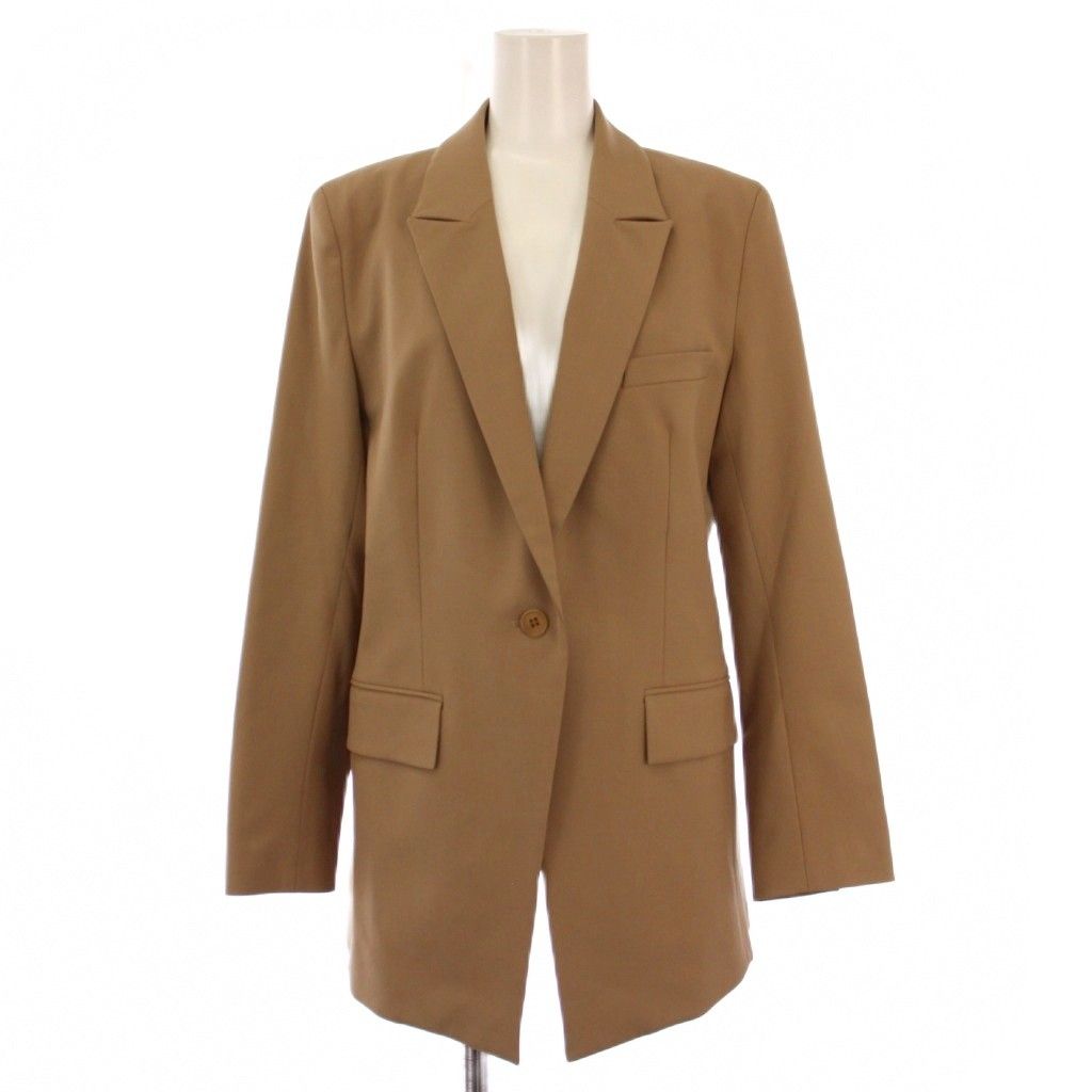 セオリー Theory 23AW TRACEABLE WOOL ETIENNETTE - TRACEABLE WOOL TREECA GZ スーツ セットアップ 上下 ジャケット パンツ ジップフライ 6 茶 BM