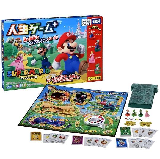スーパーマリオ 人生ゲームプラス タカラトミー まりお