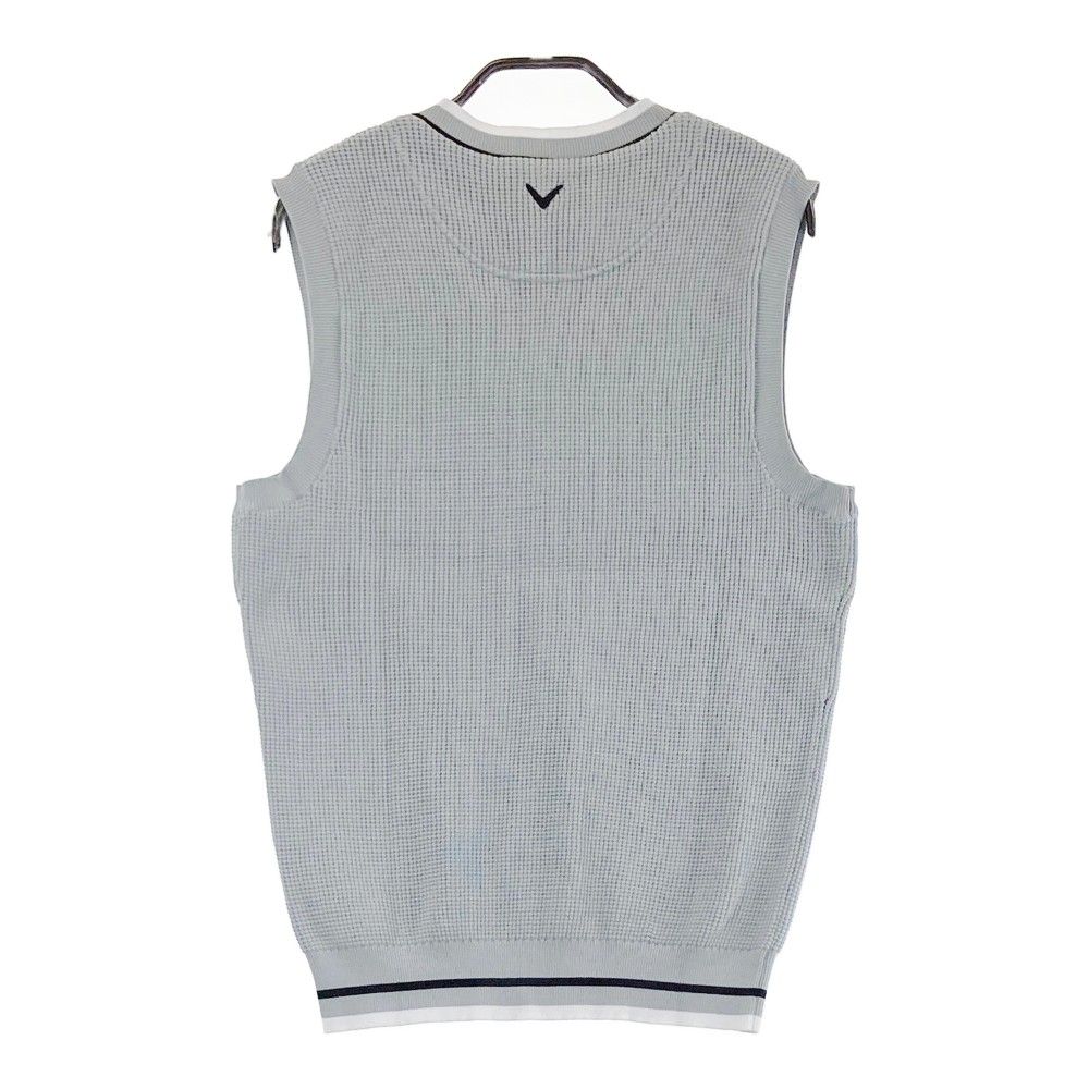 サイズ M CALLAWAY キャロウェイ ニットベスト グレー系 240101437436 ゴルフウェア メンズ ストスト