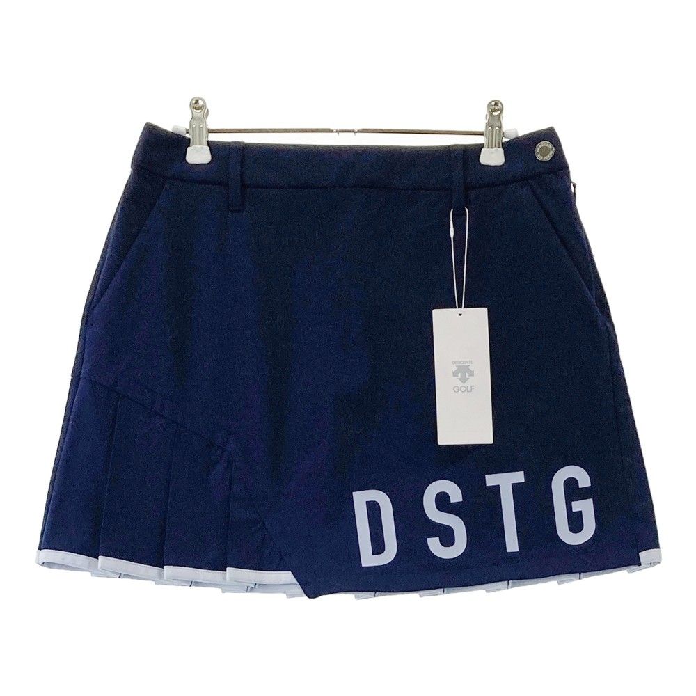 サイズ L GOLF デサントゴルフ スカート ネイビー系 ゴルフウェア レディース ストスト