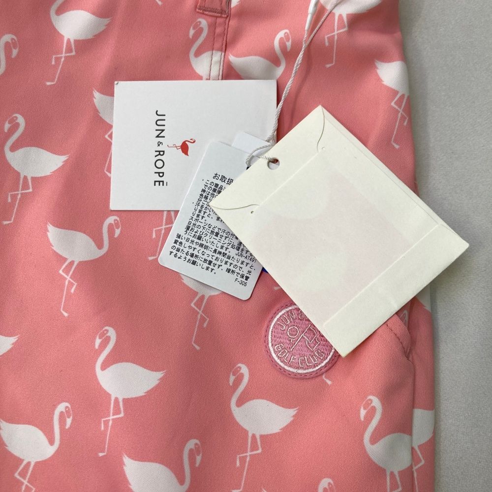 サイズ S JUN-ROPE ジュン アンド ロペ インナー付スカート フラミンゴ 総柄 ピンク系 240101545874 ゴルフウェア レディース ストスト LLC-HASEGAWATOSO_COM