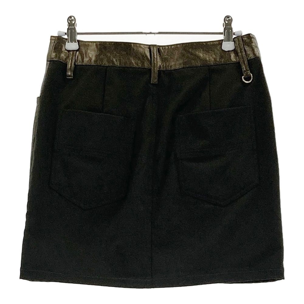 サイズ 1 DANCE WITH DRAGON ダンスウィズドラゴン 合皮切替 スカート ゴールド系 240101545879 ゴルフウェア レディース ストスト