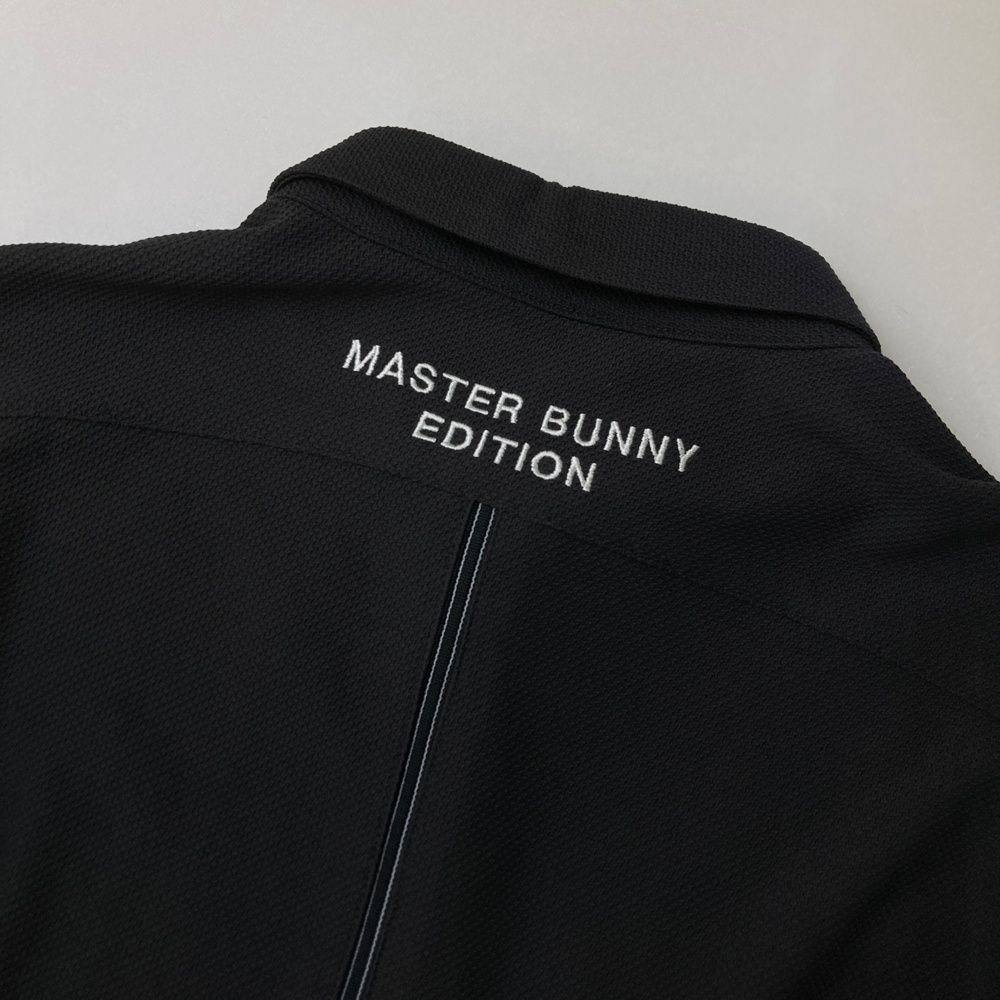 サイズ 7 MASTER BUNNY EDITION マスターバニーエディション 半袖ポロシャツ ブラック系 240101549532 ゴルフウェア メンズ ストスト LLC-HASEGAWATOSO_COM