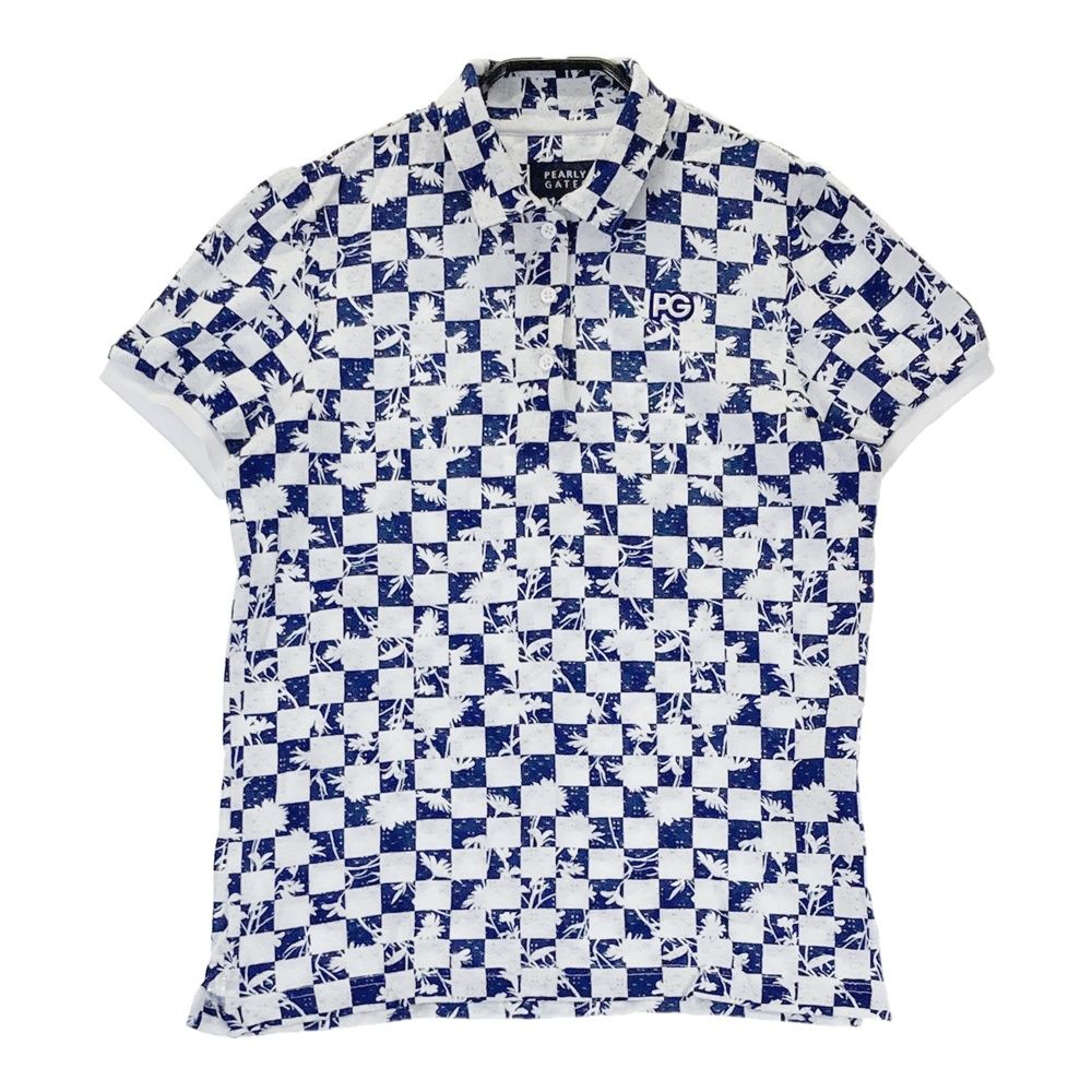 サイズ：0 PEARLY GATES パーリーゲイツ 半袖ポロシャツ ボックス