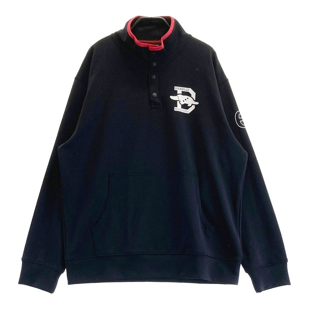 サイズ L ROUGH-SWELL ラフアンドスウェル スウェット ブラック系 240101550701 ゴルフウェア メンズ ストスト