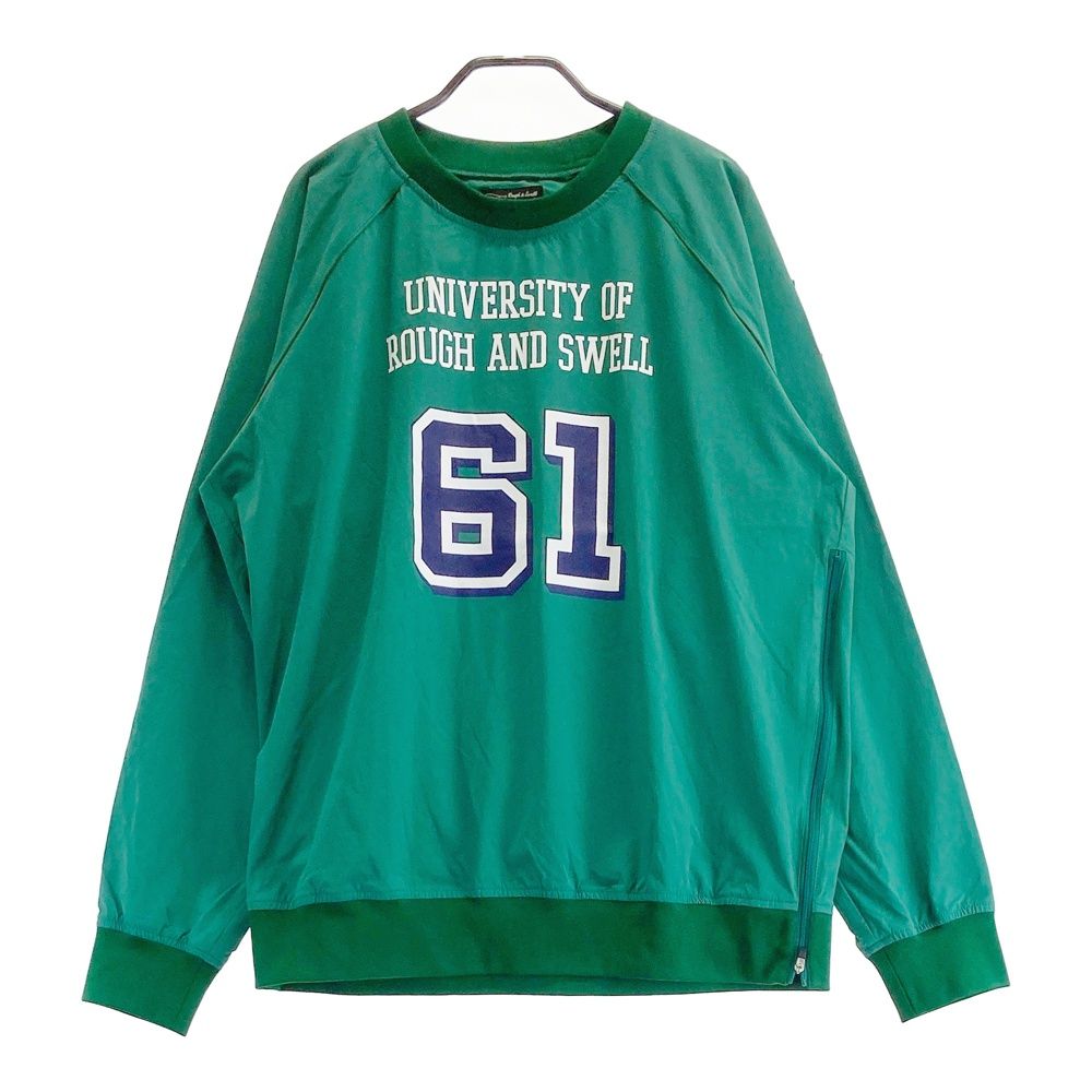 サイズ L ROUGH-SWELL ラフアンドスウェル プルオーバー ピステ グリーン系 240101550708 ゴルフウェア メンズ ストスト