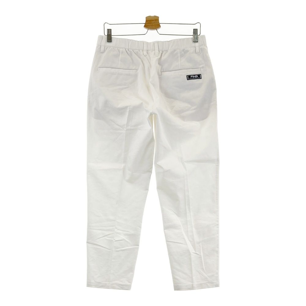PING ゴルフパンツ ◇新品【メンズLサイズ/80〜84cm】白 PINGピン