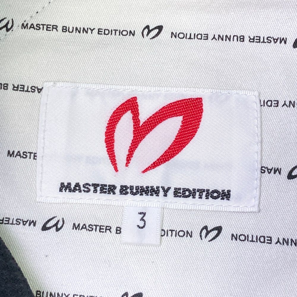 サイズ 3 MASTER BUNNY EDITION マスターバニーエディション ロングパンツ 千鳥 総柄 ネイビー系 240101551504 ゴルフウェア メンズ ストスト LLC-HASEGAWATOSO_COM