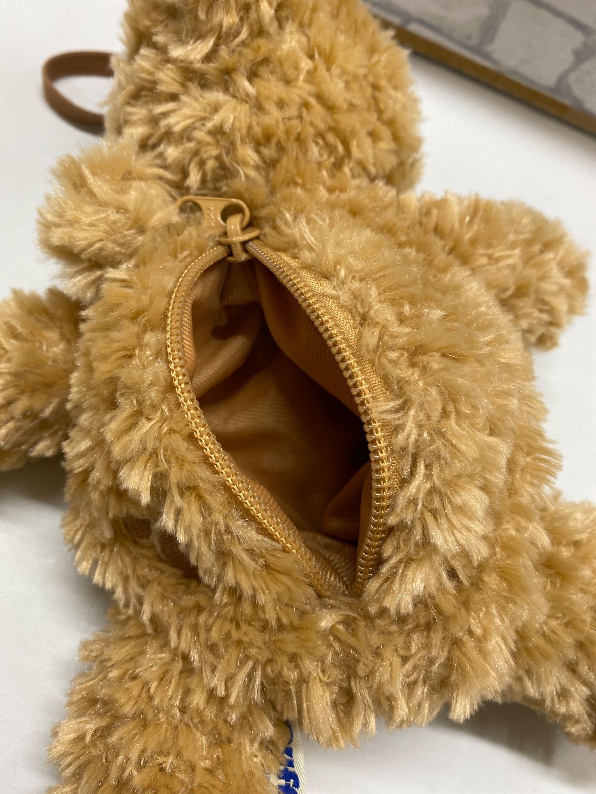 【中古】ダッフィーぬいぐるみ V1-46】◇ ダッフィー Duffy チャック付き ぬいぐるみ ディズニー 中古