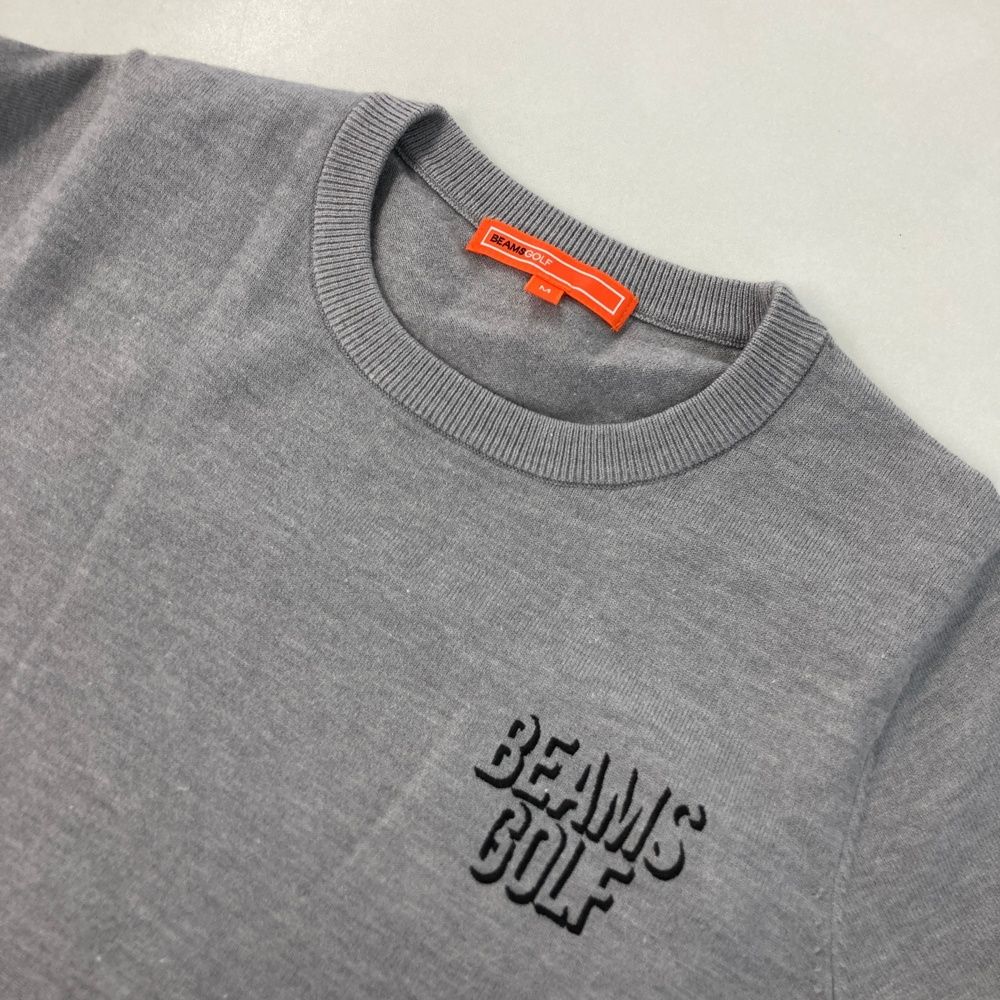 サイズ M BEAMS GOLF ビームスゴルフ ニットセーター グレー系 241003000453 ゴルフウェア レディース ストスト LLC-HASEGAWATOSO_COM
