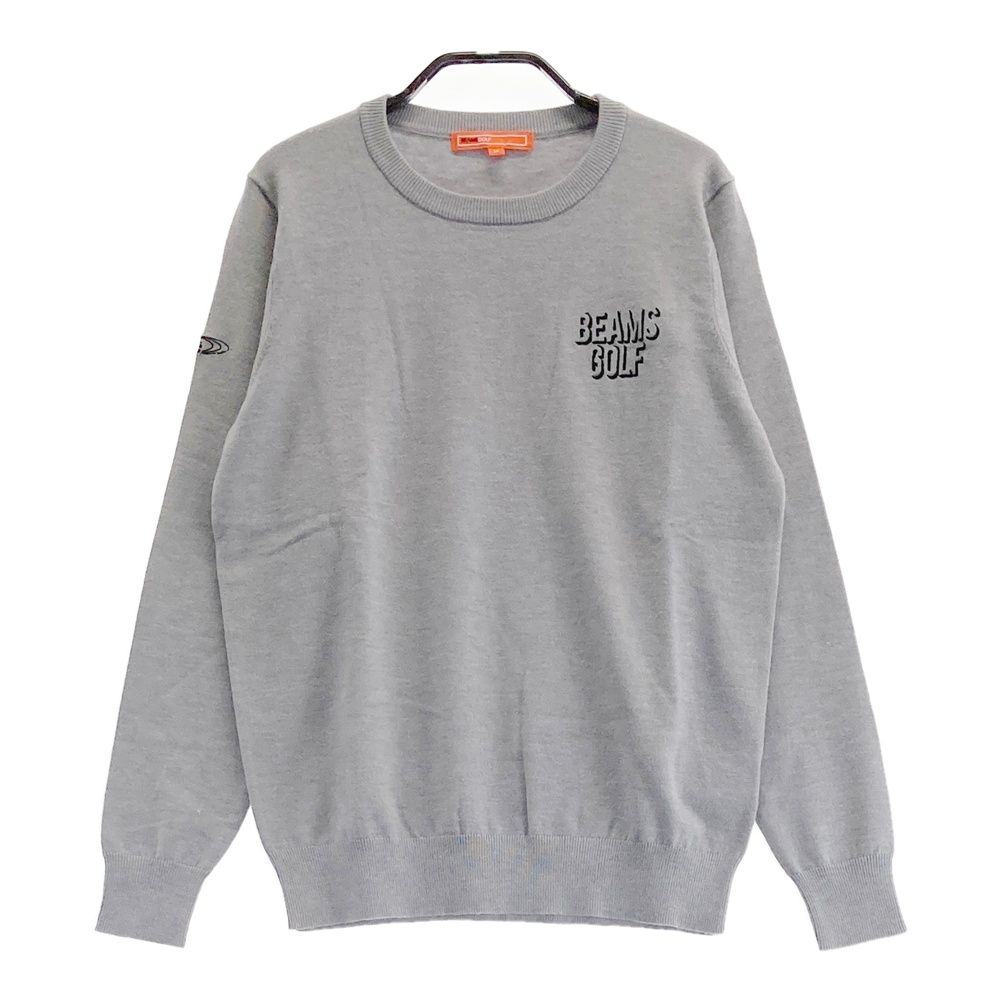 サイズ M BEAMS GOLF ビームスゴルフ ニットセーター グレー系 241003000453 ゴルフウェア レディース ストスト