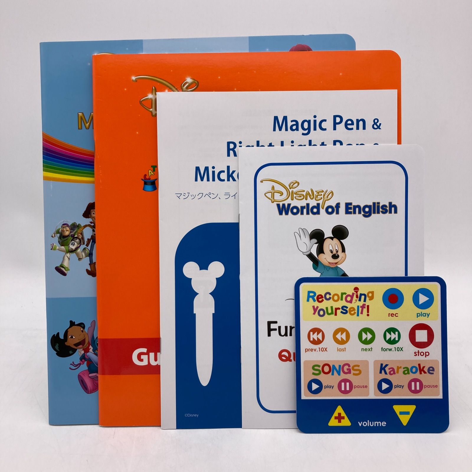 最新版　ミッキーマジックペンセット　ディズニー英語システム　309636 最新版 ミッキーマジックペンセット ディズニー英語システム 309636
