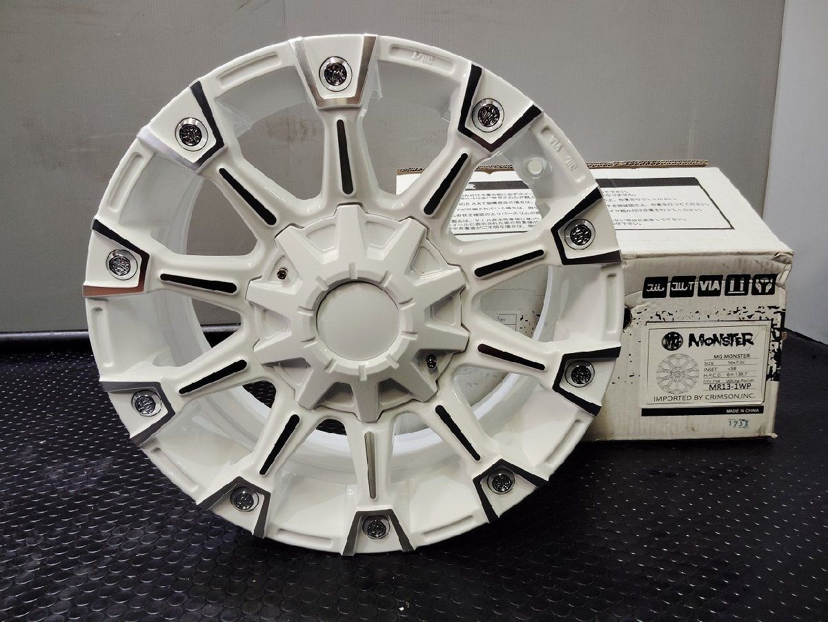 CRIMSON MG MONSTER クリムソン 社外ホイール 16インチ 4本 7 38 ハイエース キャラバン等 VHZ 314
