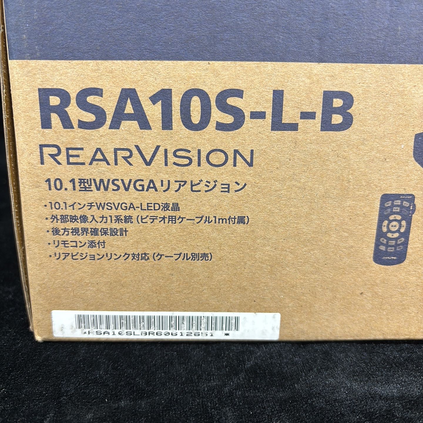 ALPINE RSA10S-L-B 10.1型リアビジョンモニター ディスプレイ品 BRIGHTFACE_UK
