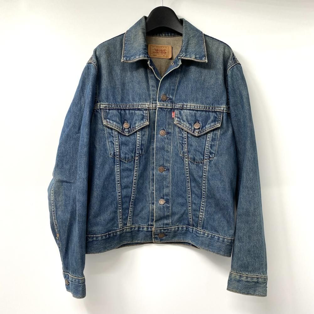 LEVI S 96年製 デニムジャケット 70505 サイズ38 インディゴ ボタン裏刻印715 0217 リーバイス 17