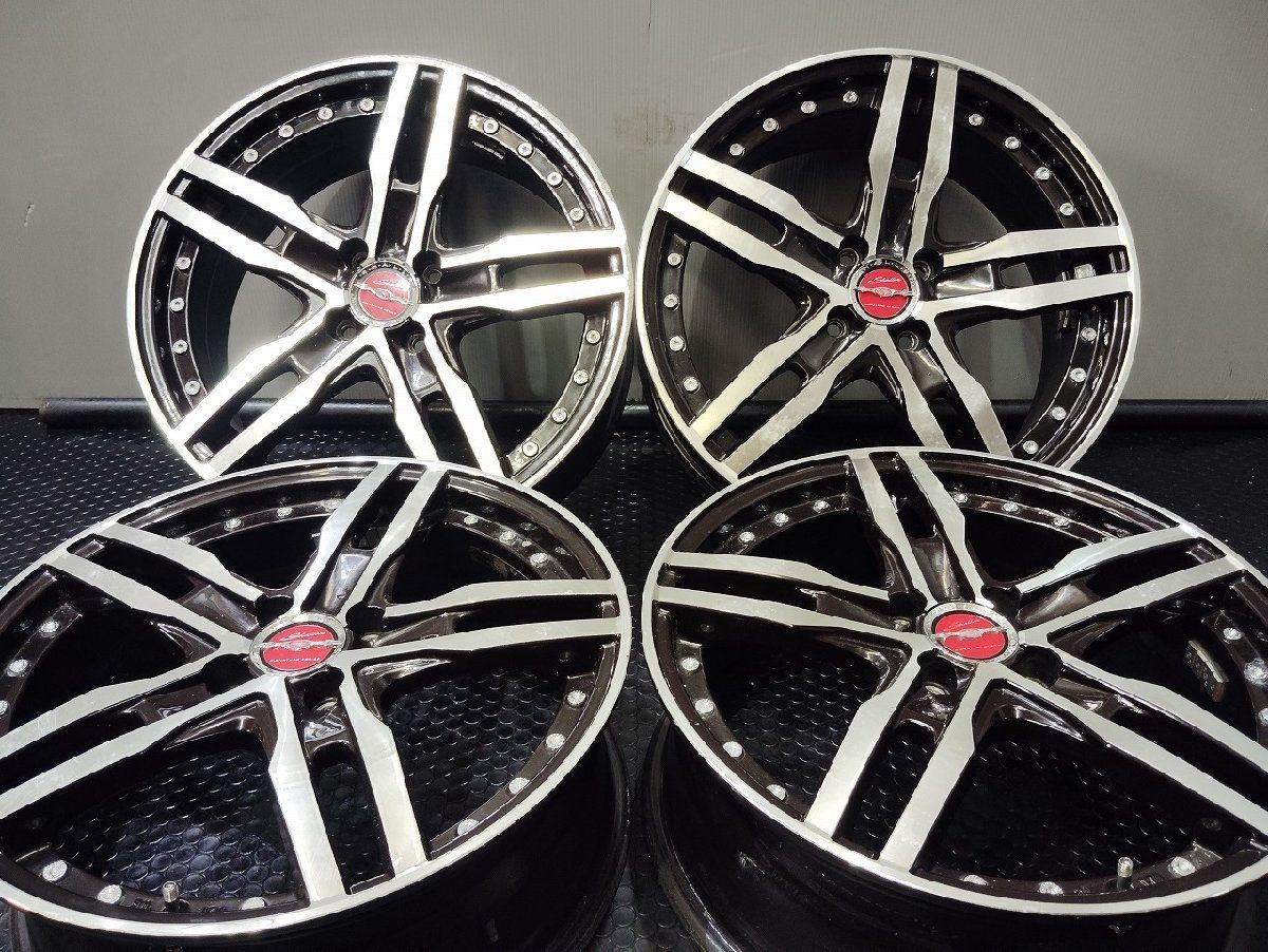 共豊 SHALLEN XF 55 シャレン 社外ホイール 17インチ 4本 6 45 ヴィッツ フィット アクア等 VHG 520