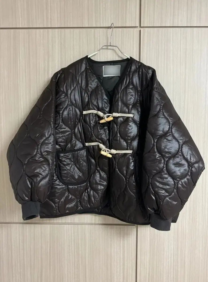 トグルボタン キルティング アウター