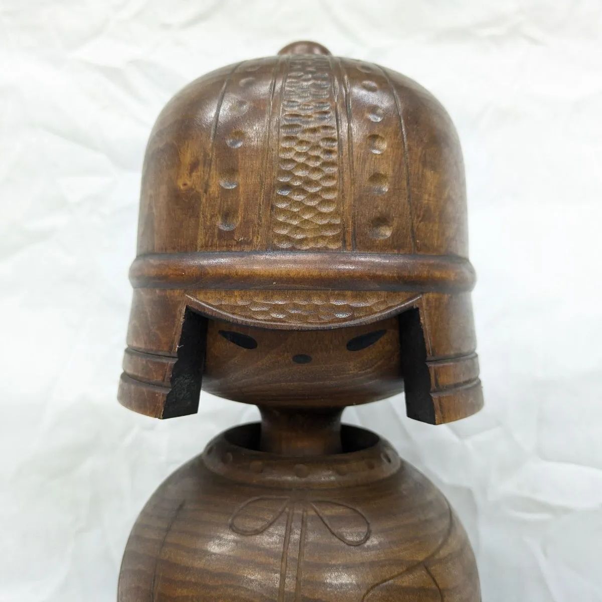 創作こけし 武人 関口三作 特大 高さ 約53cm 幅 約13cm Sansaku Sekiguchi Bujin Kokeshi Doll 内閣総理大臣賞受賞３回