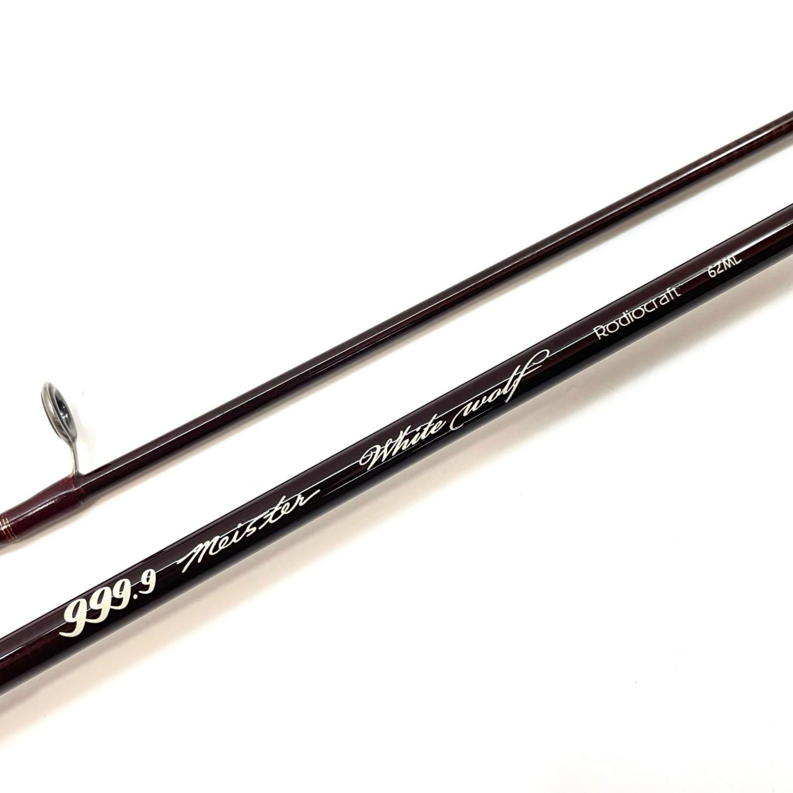 尾張小牧店 なし Rodio Craft ロデオクラフト ロッド フォーナインマイスター ホワイトウルフ 62ML 釣竿 2ピース 84