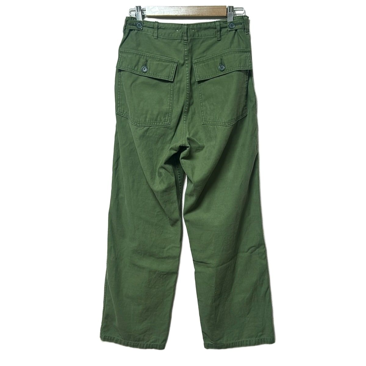 TODAYFUL トゥデイフル パンツ サイズ38 M レディース - グリーン フルレングス ボタンフライ