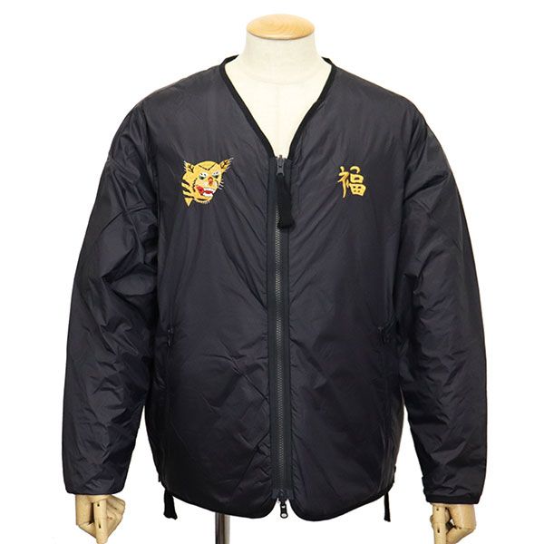 TAION タイオン JK03JS ジャパン リバーシブル ベトジャン ダウンジャケット TA036 BLACK L