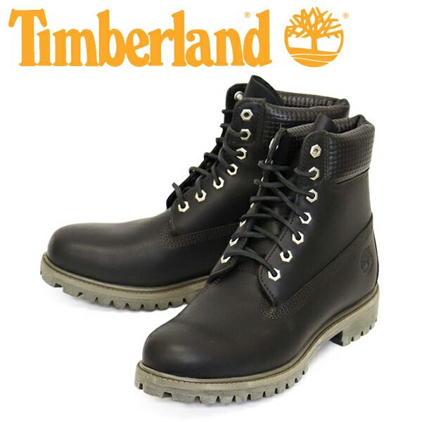 Timberland (ティンバーランド) A2P6W-A3L 6in PREM WP BT 6インチプレミアムウォータープルーフブーツ Black TB600 US11-約29.0cm