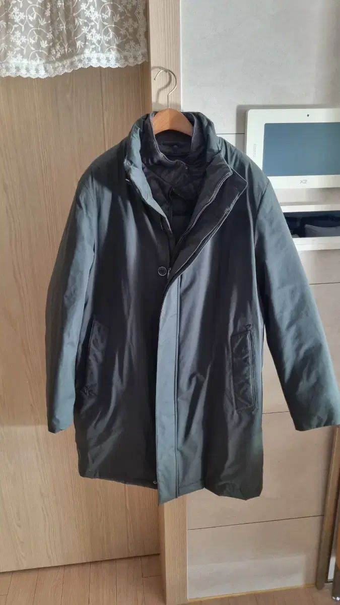 メンズ グースダウンコート