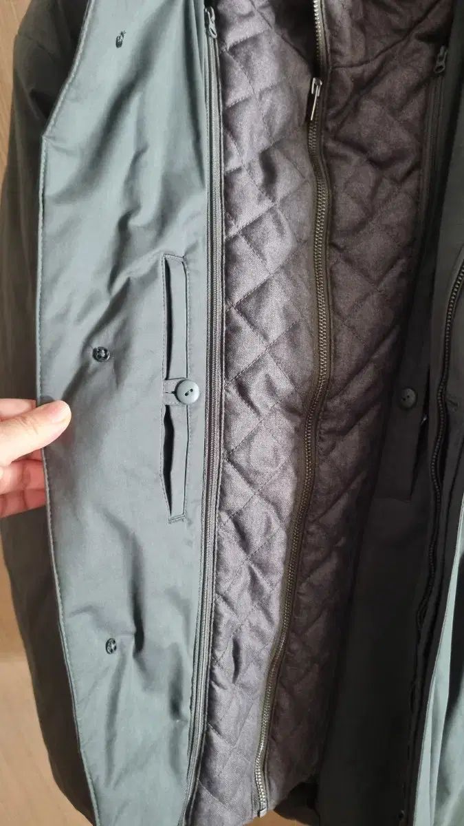 メンズ グースダウンコート