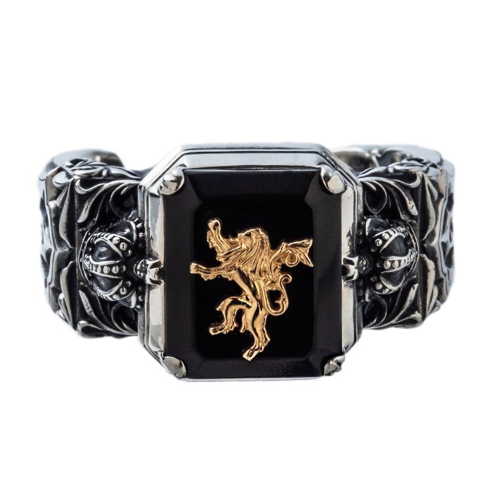 10金ライオンリング アルテミスキングス シルバー ジュエリーブランド