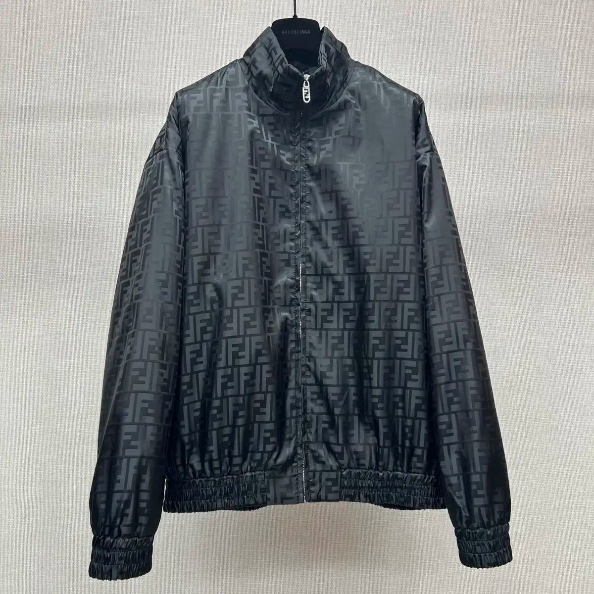 FENDI フェンディ メンズ カジュアル ロゴ ブラック コート