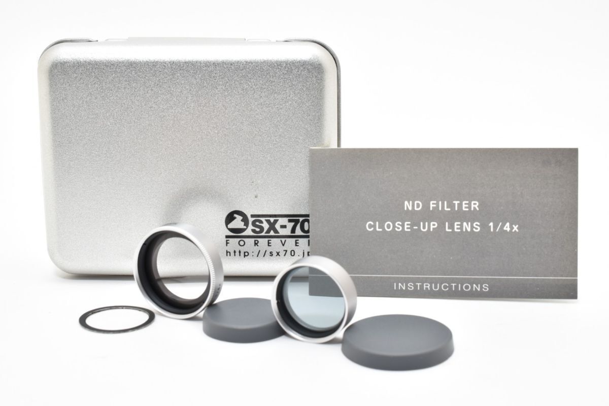 Polaroid SX-70用 NDフィルター クローズアップレンズ セット ポラロイドカメラ YM4872 0