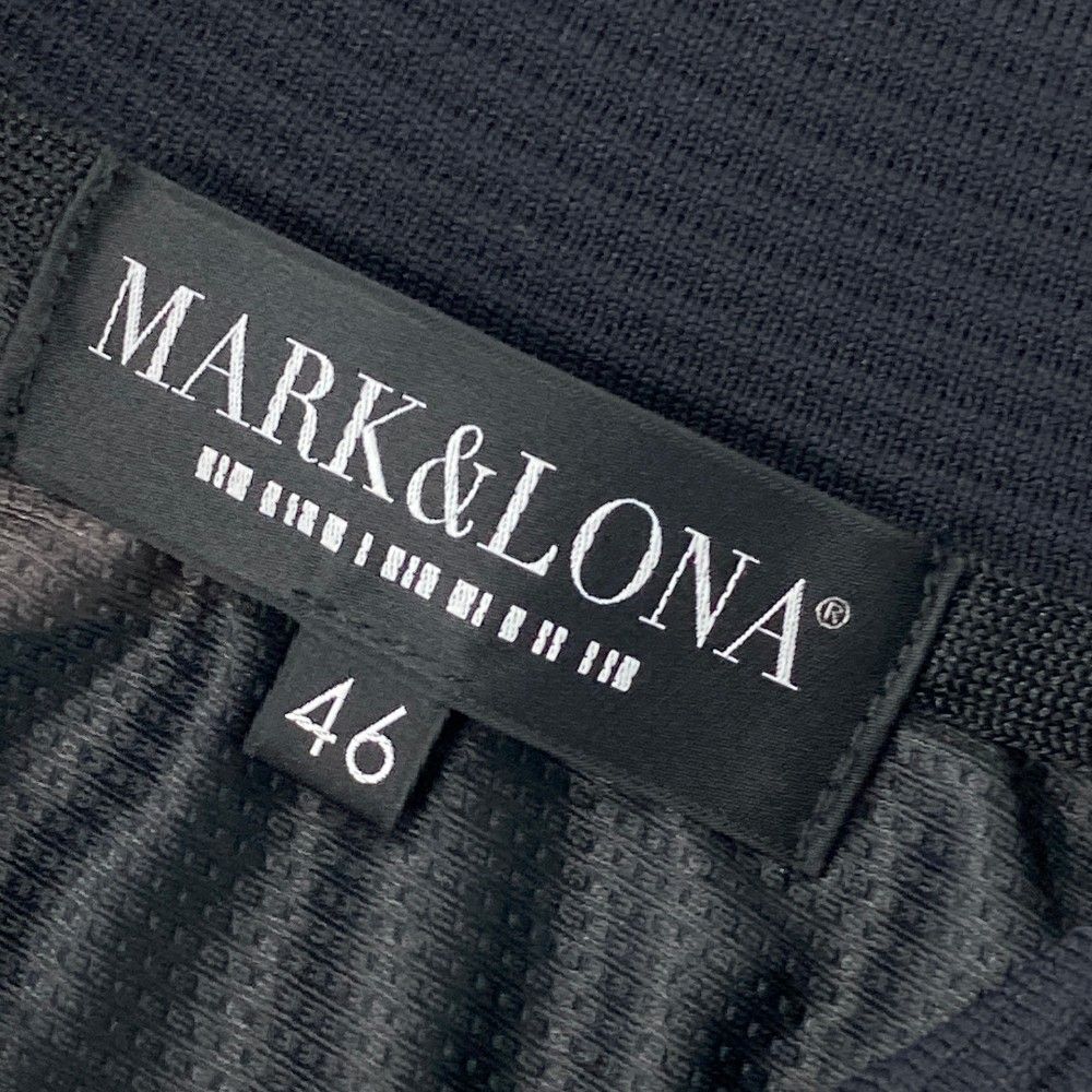 マーク&ロナ　メンズゴルフウェア　46 サイズ：46 MARK&LONA マークアンドロナ 2023年 半袖ポロシャツ 総柄