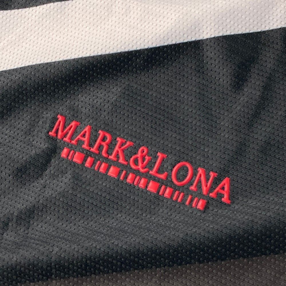 サイズ：46 MARK&LONA マークアンドロナ 2023年 半袖ポロシャツ 総柄