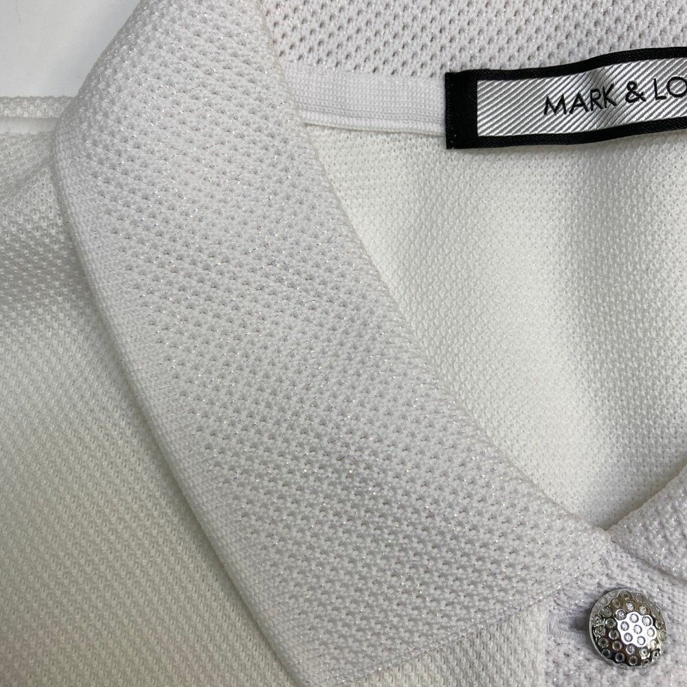 サイズ 40 MARK-LONA マークアンドロナ 半袖ポロシャツ スカル ホワイト系 240101293424 ゴルフウェア レディース ストスト LLC-HASEGAWATOSO_COM