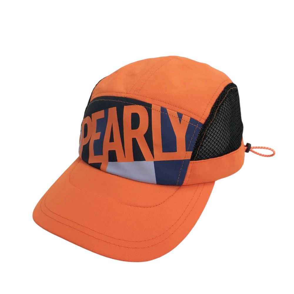 PEARLY GATES パーリーゲイツ ワークキャップ パネルロゴ オレンジ系 F 240101295169 ゴルフウェア ストスト