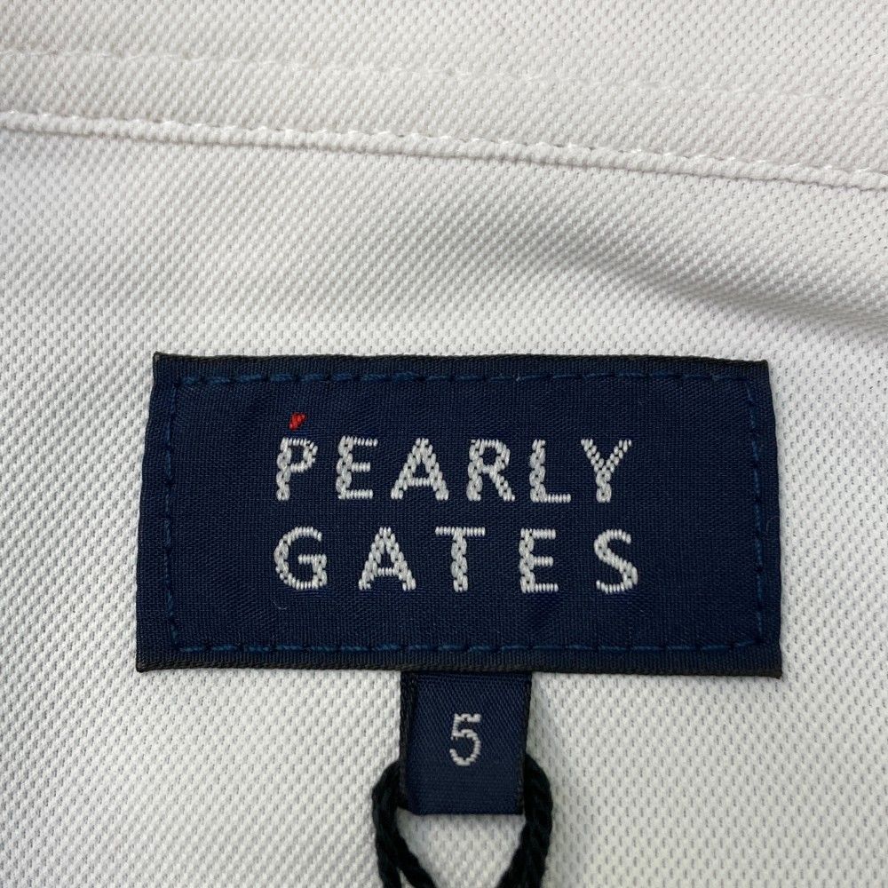 サイズ 5 PEARLY GATES パーリーゲイツ ×ワンピース モデル 半袖ポロシャツ ボーダー柄 ホワイト系 240101309783 ゴルフウェア メンズ ストスト LLC-HASEGAWATOSO_COM